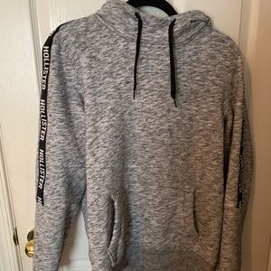 Boys grey Hollister hoodie